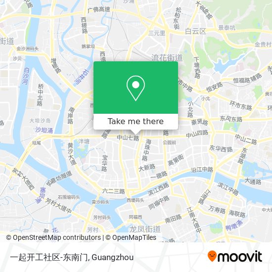 一起开工社区-东南门 map
