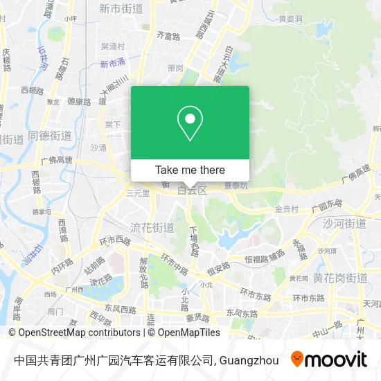 中国共青团广州广园汽车客运有限公司 map