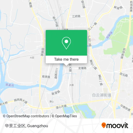 华景工业区 map