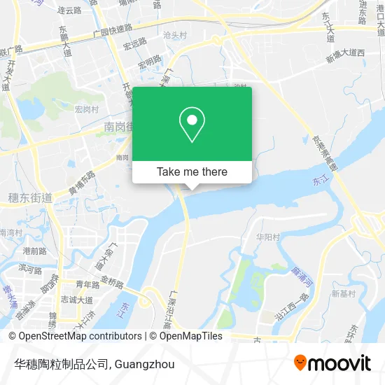 华穗陶粒制品公司 map