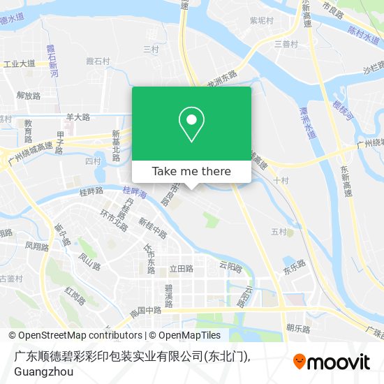 广东顺德碧彩彩印包装实业有限公司(东北门) map