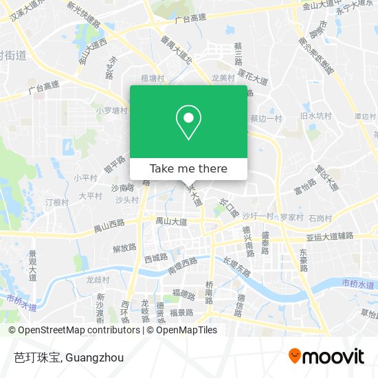 芭玎珠宝 map
