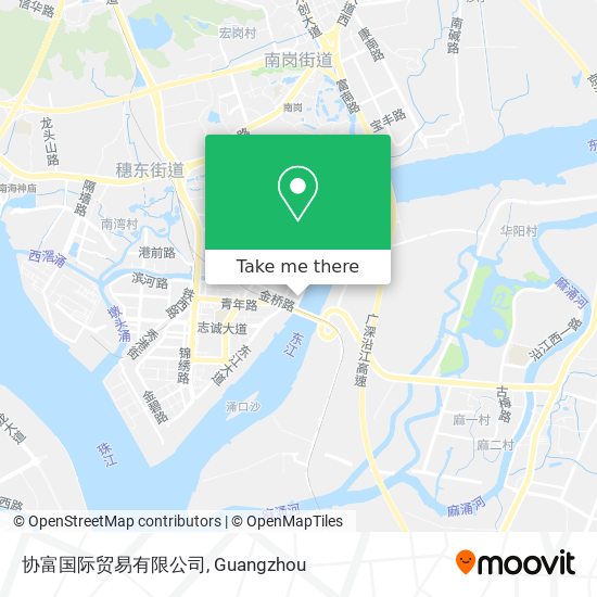 协富国际贸易有限公司 map
