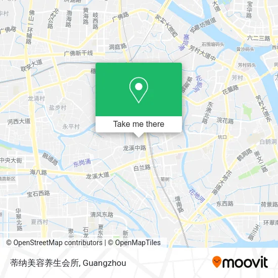 蒂纳美容养生会所 map