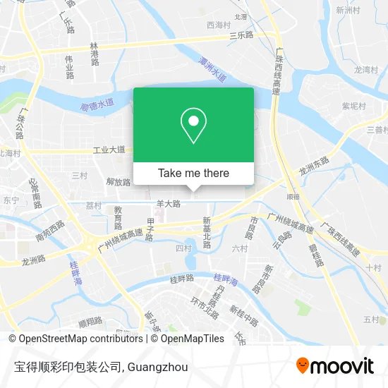 宝得顺彩印包装公司 map