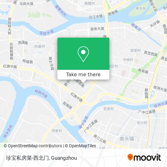 珍宝私房菜-西北门 map