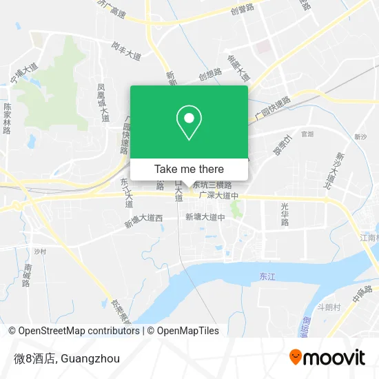 微8酒店 map