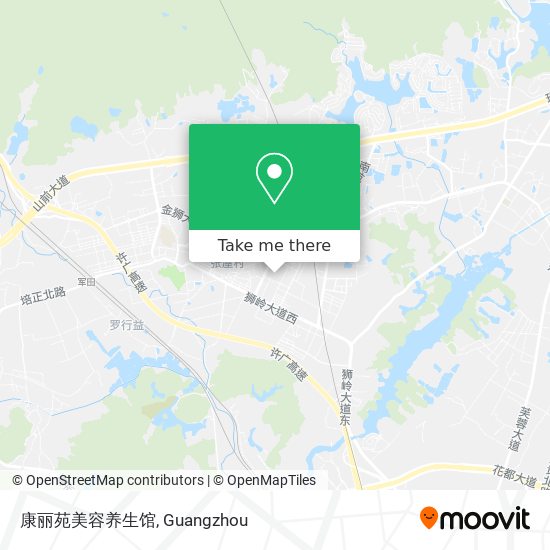 康丽苑美容养生馆 map