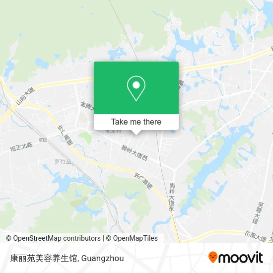康丽苑美容养生馆 map