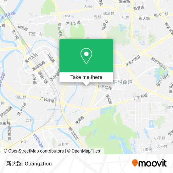 新大路 map
