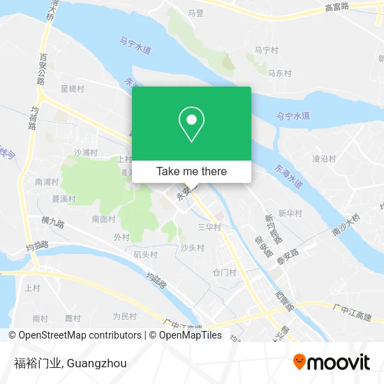 福裕门业 map