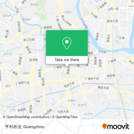 亨利布业 map