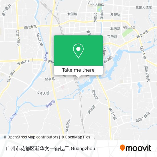广州市花都区新华文一箱包厂 map