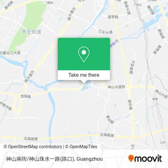 神山南街/神山珠水一路(路口) map
