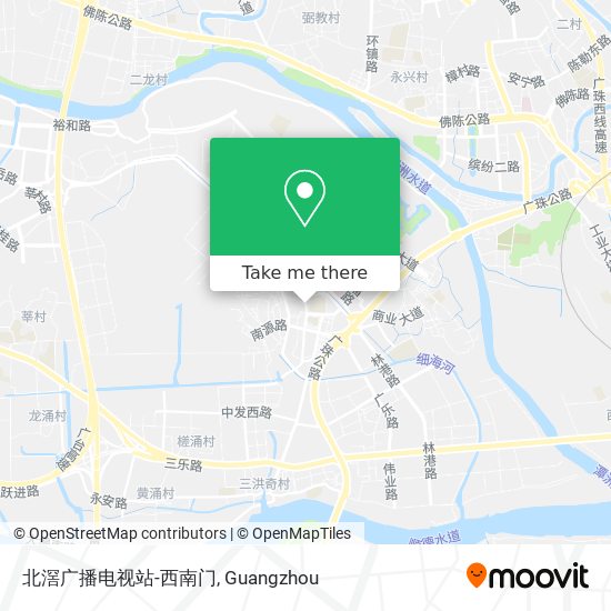 北滘广播电视站-西南门 map