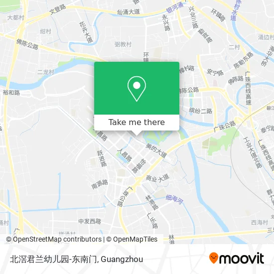 北滘君兰幼儿园-东南门 map