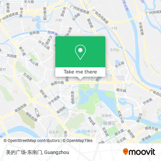 美的广场-东南门 map