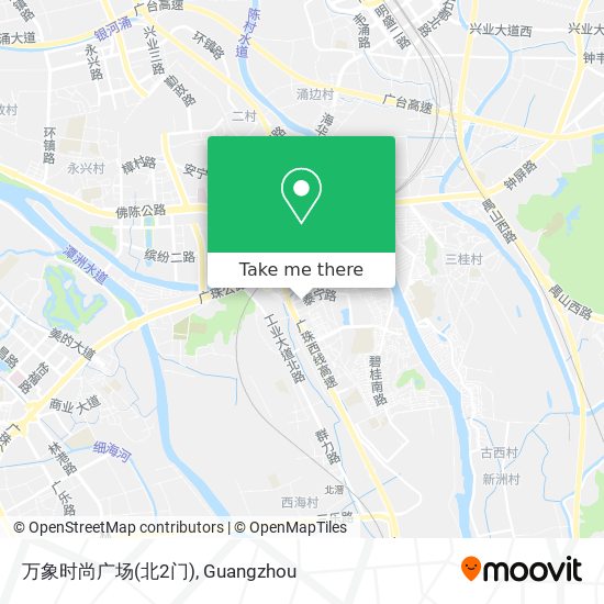 万象时尚广场(北2门) map