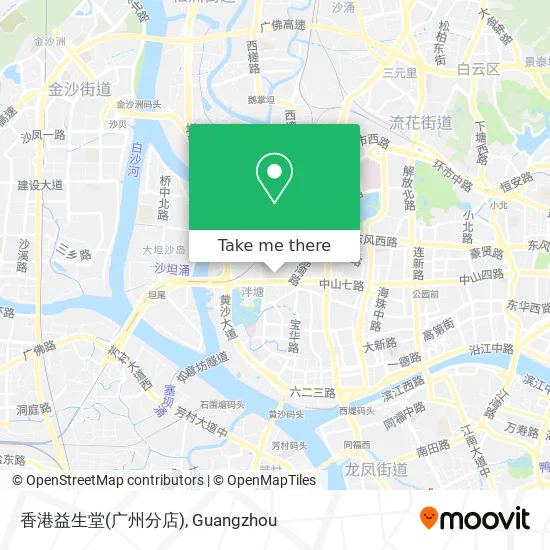 香港益生堂(广州分店) map
