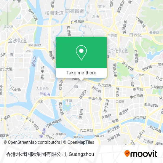 香港环球国际集团有限公司 map