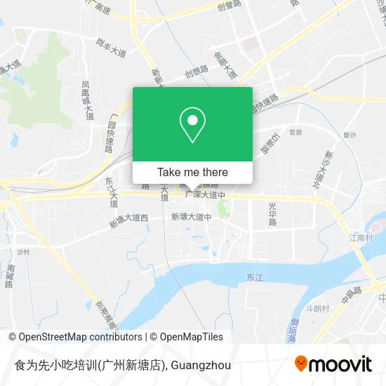 食为先小吃培训(广州新塘店) map