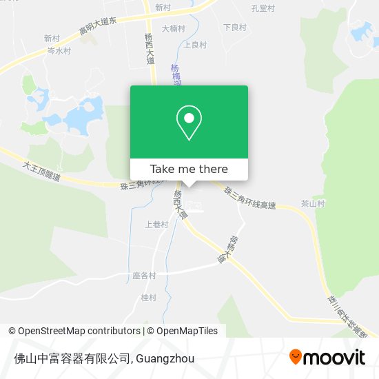 佛山中富容器有限公司 map