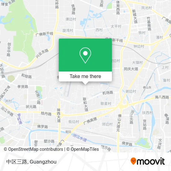 中区三路 map