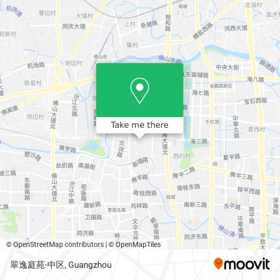 翠逸庭苑-中区 map