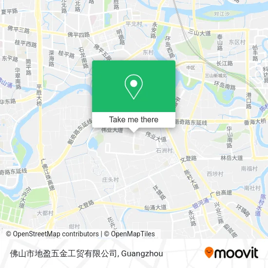 佛山市地盈五金工贸有限公司 map