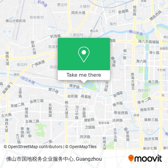 佛山市国地税务企业服务中心 map