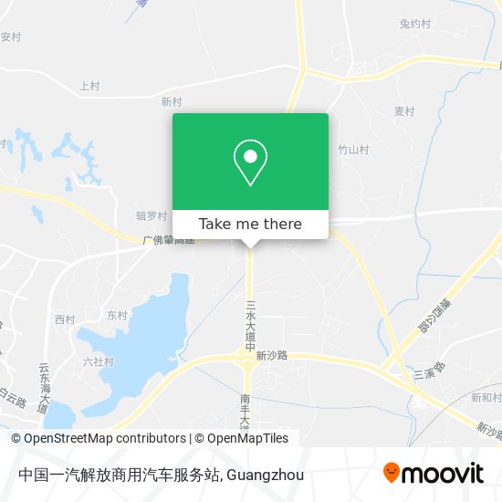 中国一汽解放商用汽车服务站 map