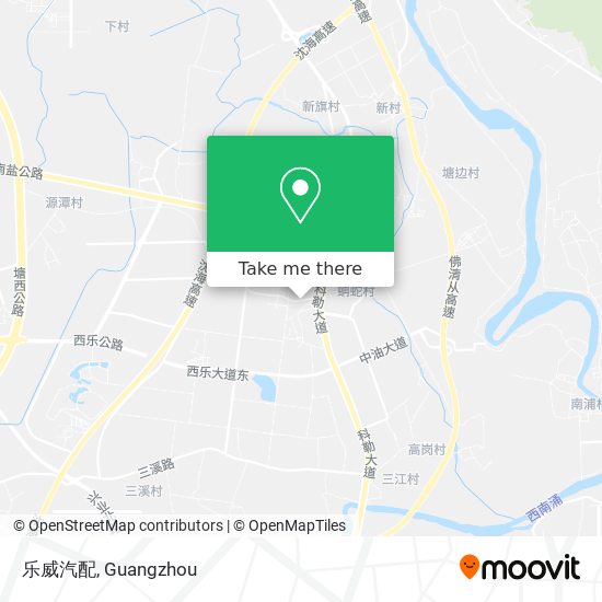 乐威汽配 map