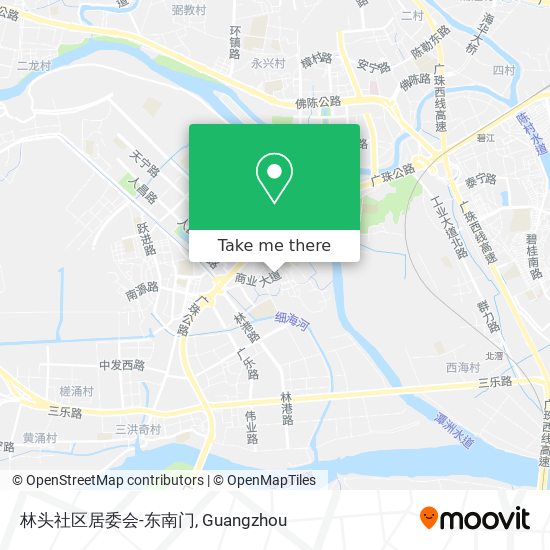 林头社区居委会-东南门 map