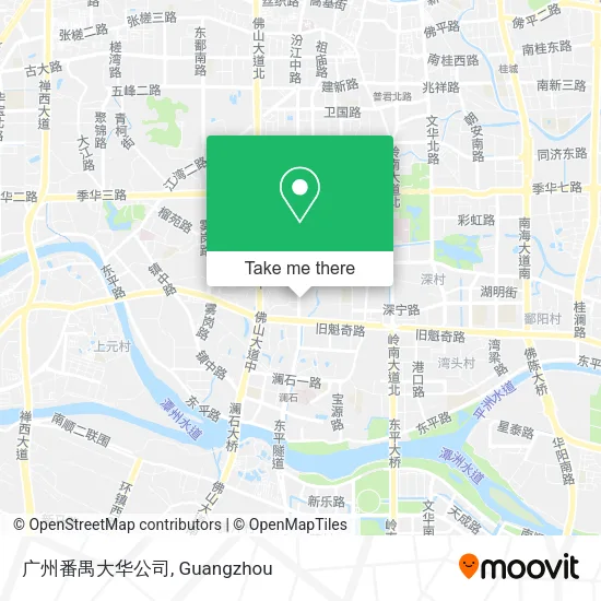 广州番禺大华公司 map