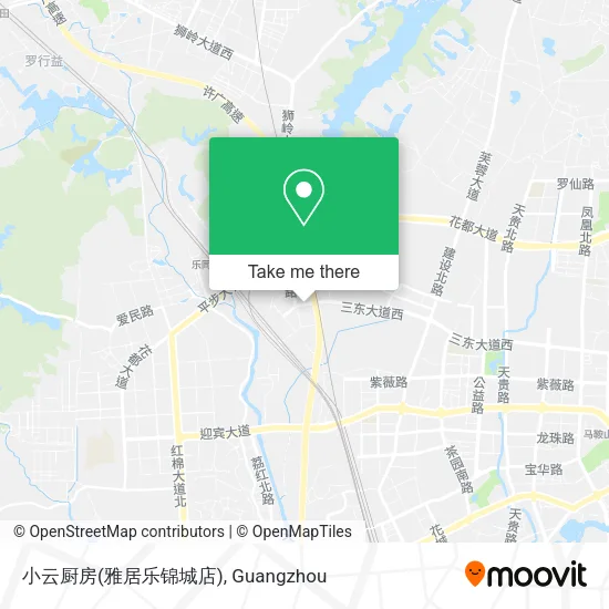 小云厨房(雅居乐锦城店) map
