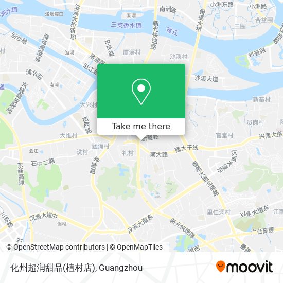 化州超润甜品(植村店) map