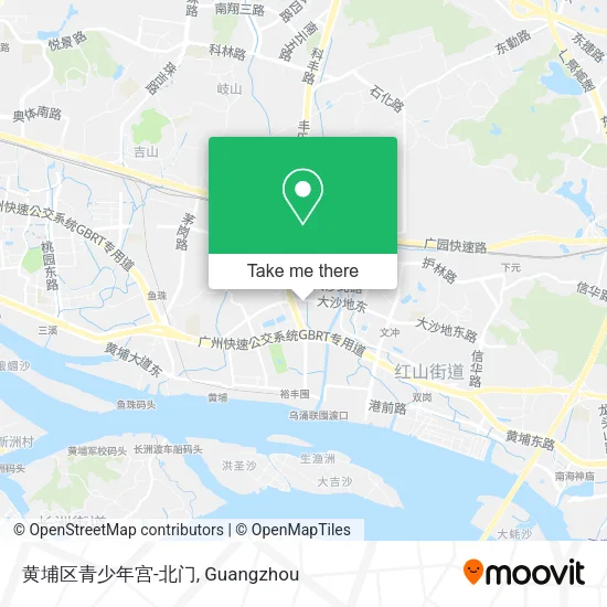 黄埔区青少年宫-北门 map