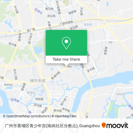 广州市黄埔区青少年宫(南岗社区分教点) map