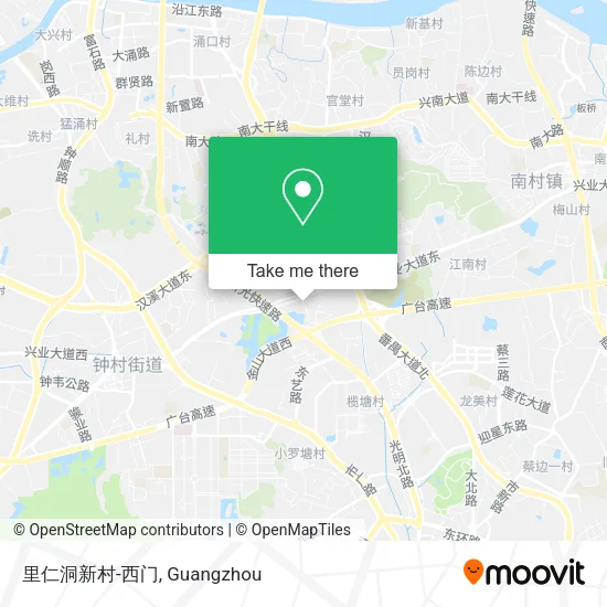 里仁洞新村-西门 map