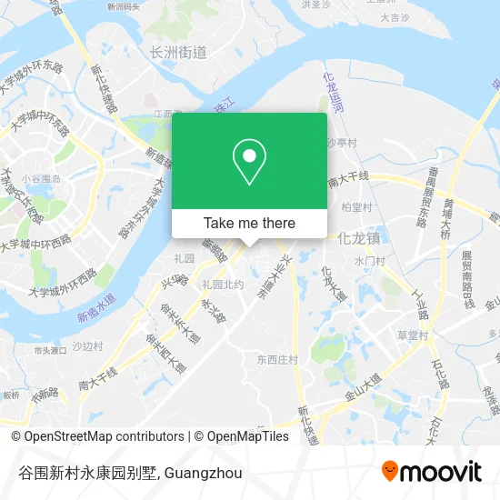 谷围新村永康园别墅 map