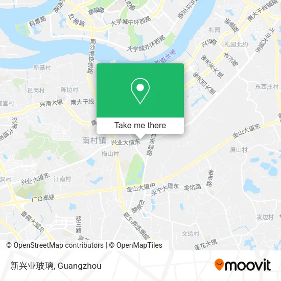 新兴业玻璃 map