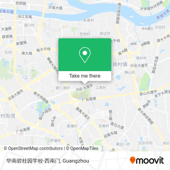 华南碧桂园学校-西南门 map