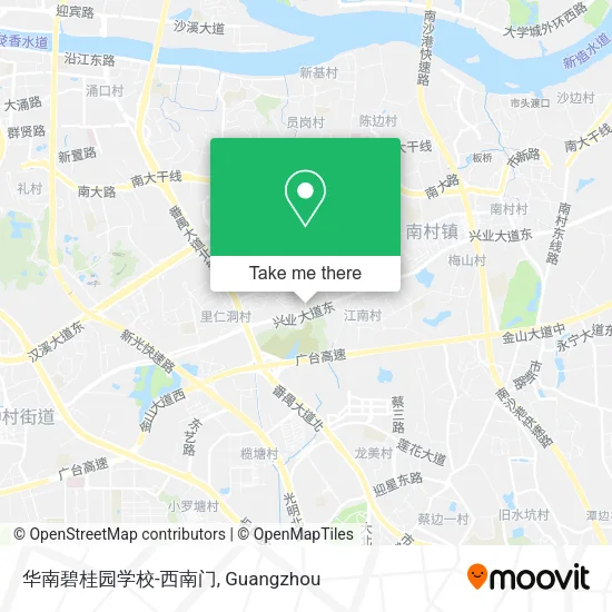 华南碧桂园学校-西南门 map