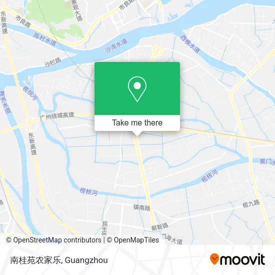 南桂苑农家乐 map