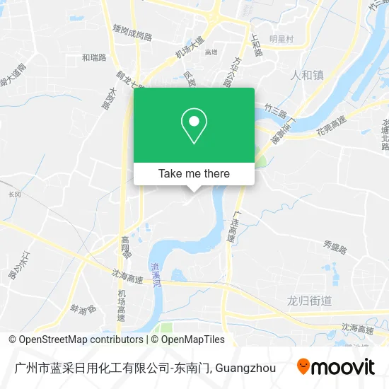 广州市蓝采日用化工有限公司-东南门 map