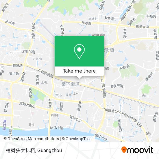 榕树头大排档 map
