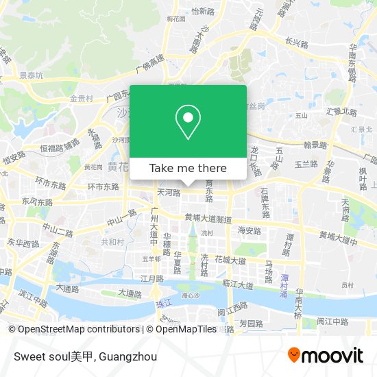 Sweet soul美甲 map