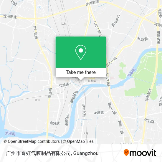 广州市奇虹气膜制品有限公司 map