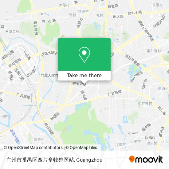 广州市番禺区西片畜牧兽医站 map