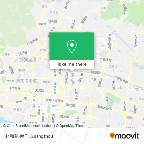 林和苑-南门 map